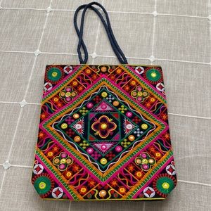 NWOT Tote from India